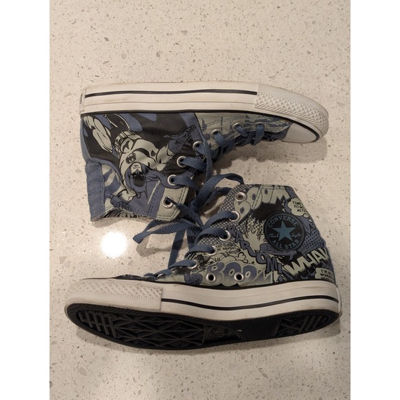 Converse DC Comics Chuck Taylor All Star High Batman Sz 3 Mens / 5 Womens 35 EU - Picture 7 of 12